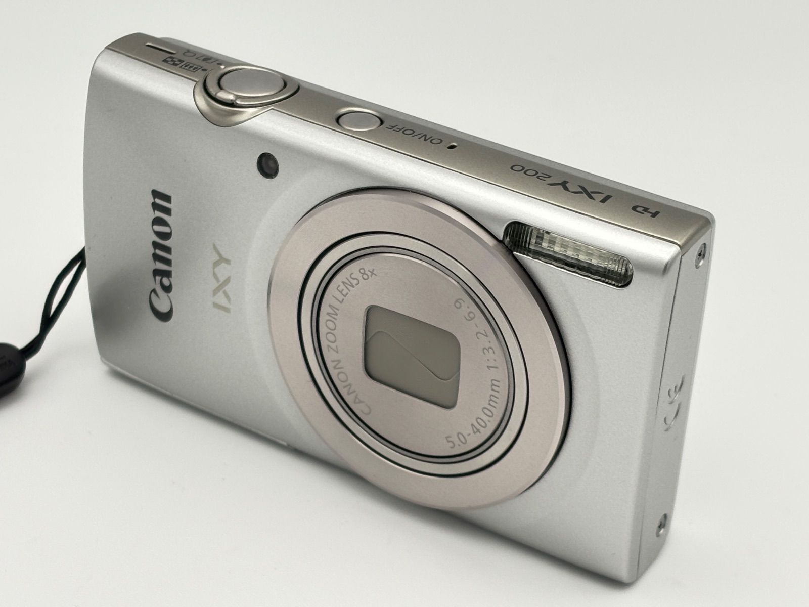 Canon IXY 200 デジタルカメラ シルバーSDカード付き CANON IXY 200 シルバー SDカード付き キャノン イクシー デジタル