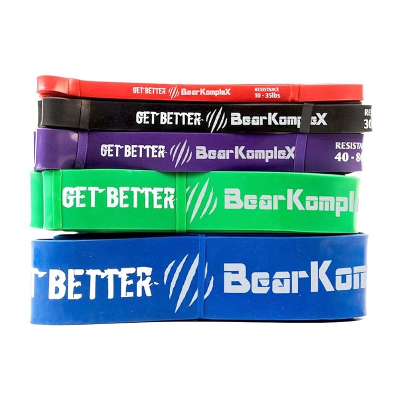 Bear KompleX レジスタンスバンド - フルセット（＃1、＃2、＃3、＃4