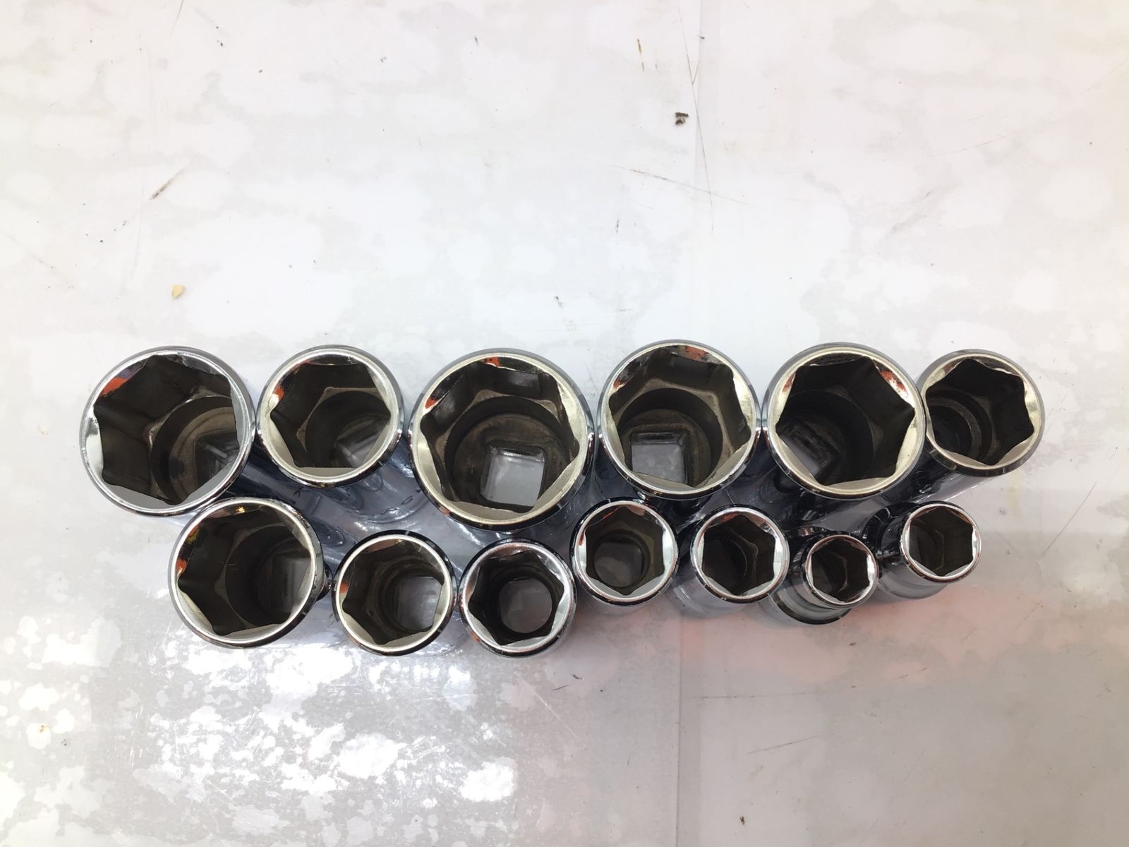 中古品】〇Mactools/マックツール ソケット13点セット X16 8MMR-20MMR 