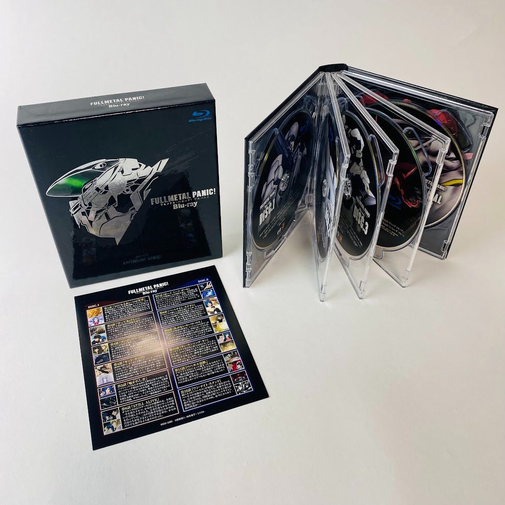 絶版　残りわずか　フルメタル：パニック　覚醒の天使　ＢＯＸ　シュリンク付 Amazon.co.jp: フルメタル・パニック! Blu-ray BOX All Stories