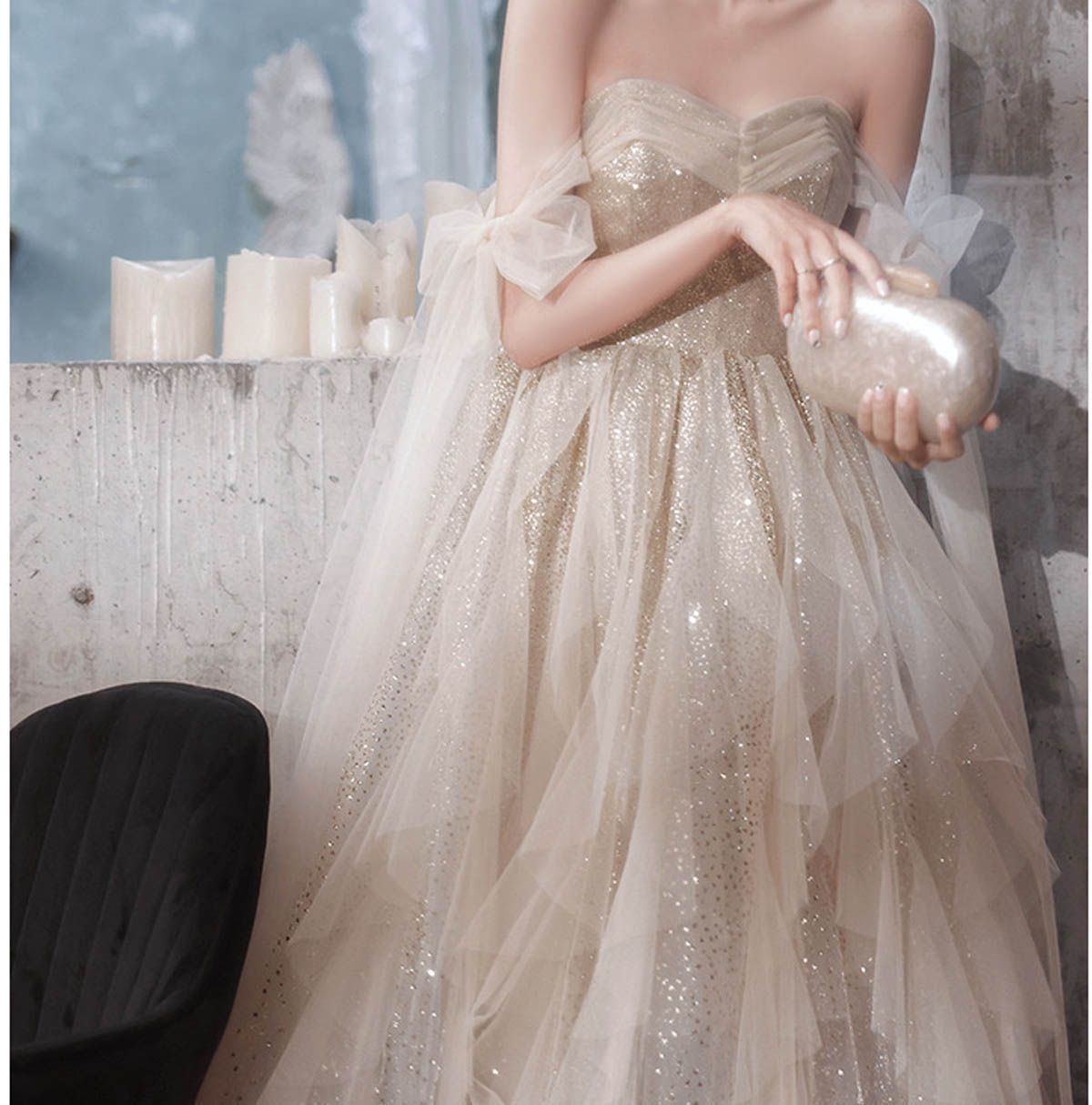 カラードレス カクテルドレス ロングドレス パーティードレス 発表会