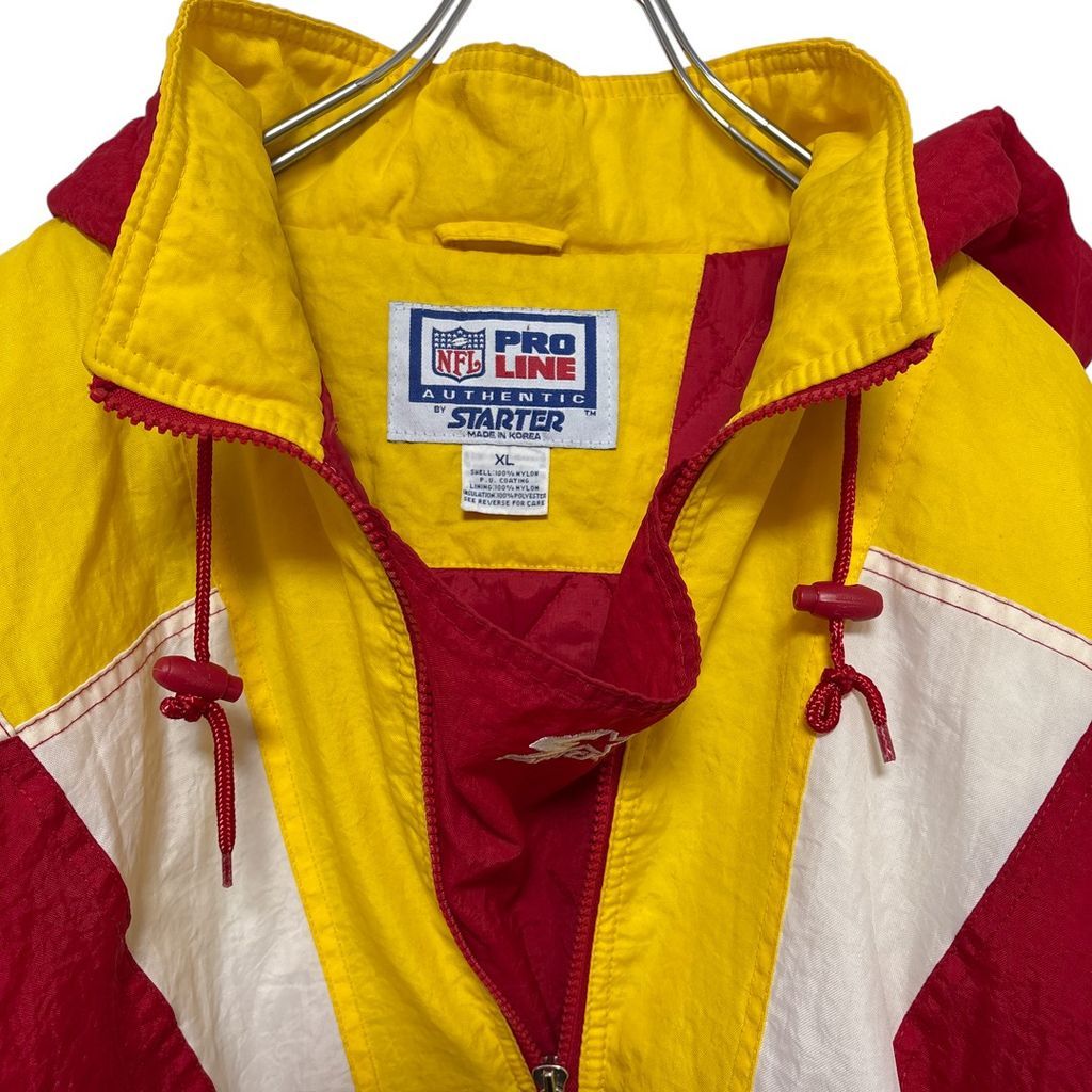 【STARTER】 NFL チーフス 中綿入りアノラックパーカー S-3085 STARTER】 NFL チーフス 中綿入りアノラックパーカー S-3085 - メルカリ