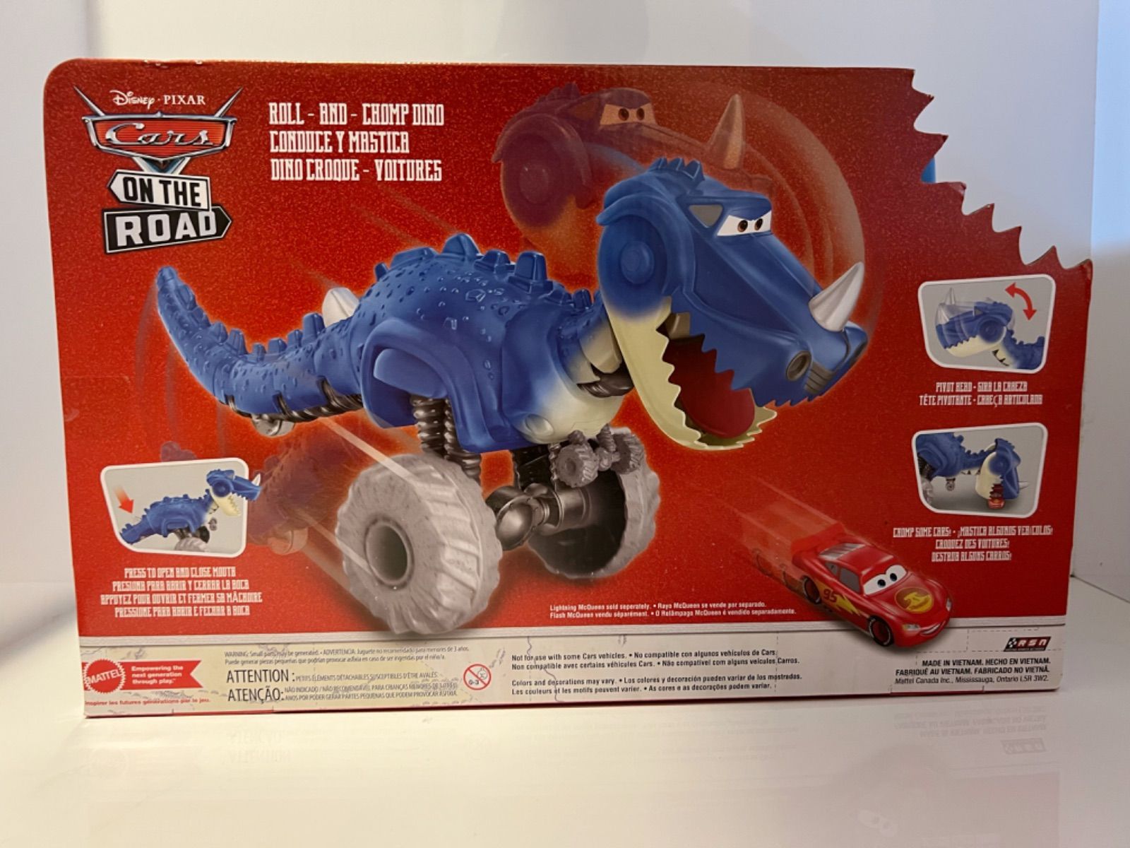 ROLL-AND-CHOMP DINO カーズオンザロード - メルカリ