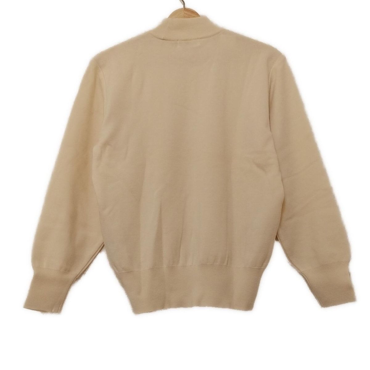 COURREGES クレージュ 長袖セーター サイズ9R レディース - アイボリー ハイネック
