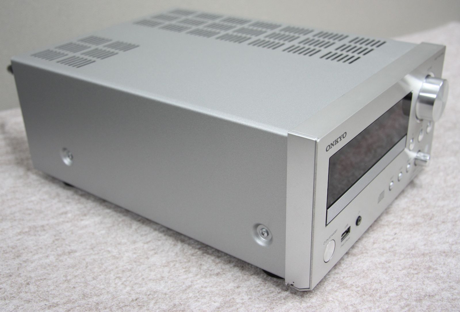 ONKYO ネットワーク機能付CD/USBレシーバーCR-N755 シルバー