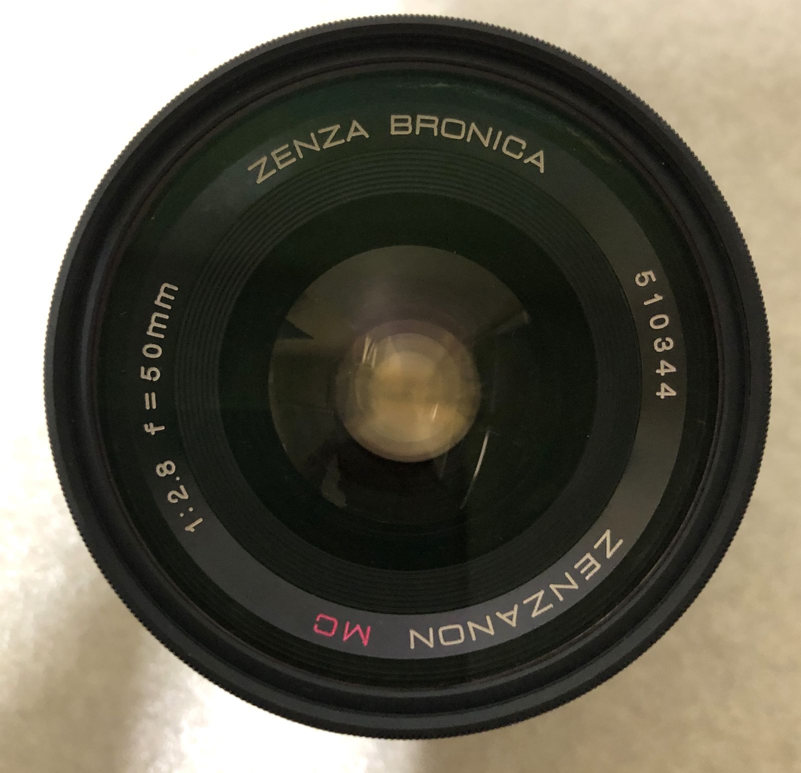 DH1325】ZENZA BRONICA ゼンザブロニカ ZENZANON 50mm F2.8 MC レンズ