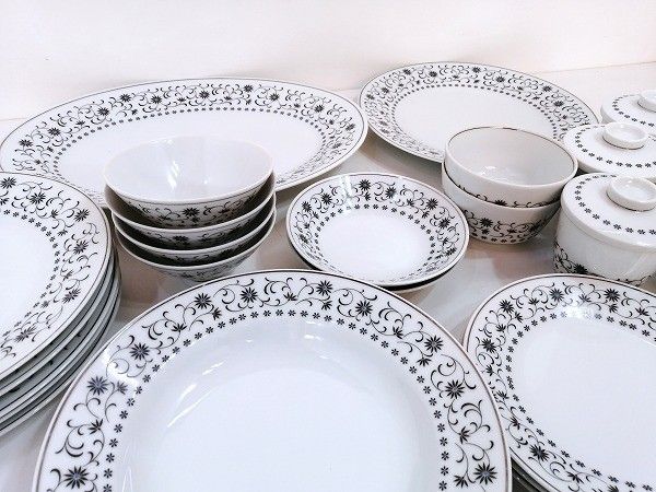 昭和レトロ　　Noritake SilverQueen 26点セット 値下げ】Noritake ノリタケ Silver Queen シルバークイーン 昭和レトロ