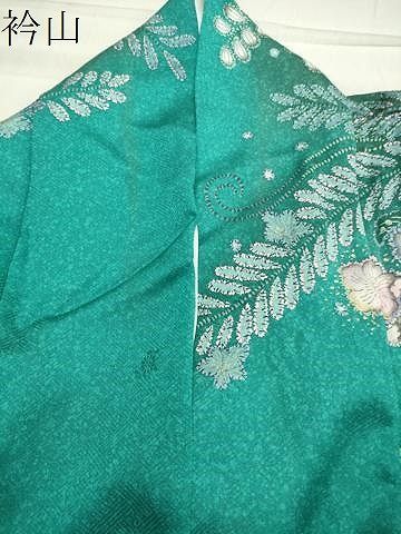 平和屋着物●訪問着　辻が花　絞り　暈し染め　金彩　正絹　逸品　CAAX5744gh 平和屋着物○訪問着 辻が花 絞り 暈し染め 金彩 正絹 逸品 CAAX5744gh