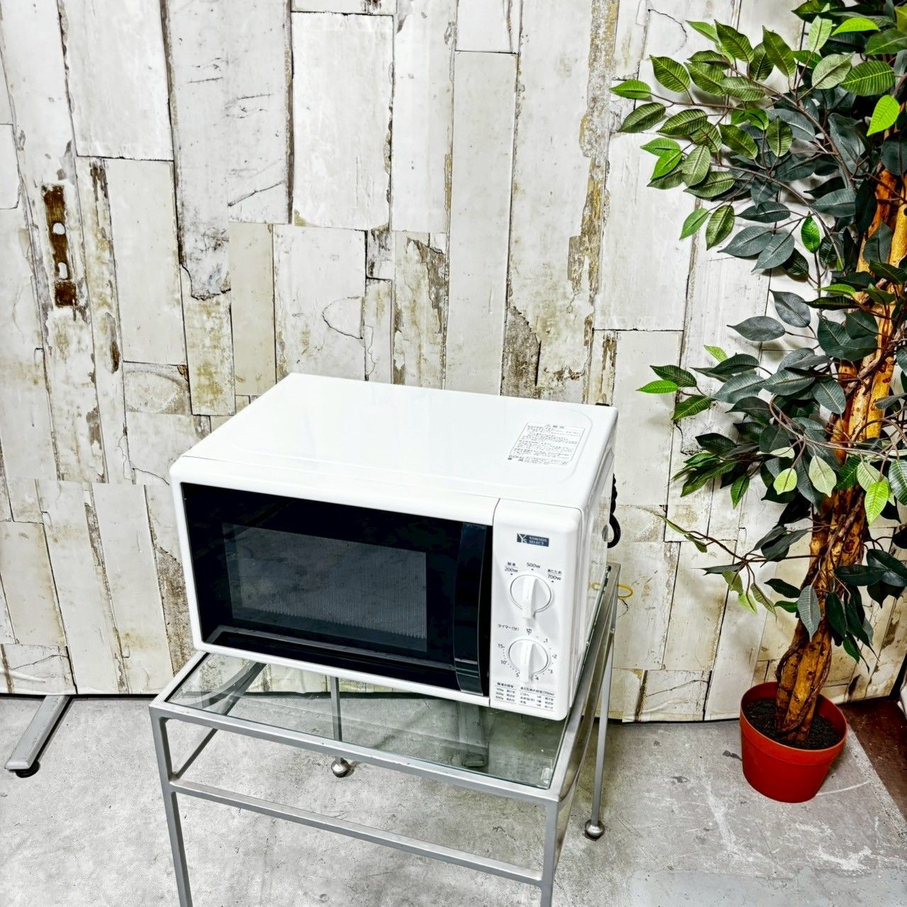 ヤマダセレクト　電子レンジ　2020年製　YMW-M17GW5　説明書付き ヤマダセレクト 電子レンジ 2020年製 YMW-M17GW5 説明書付き