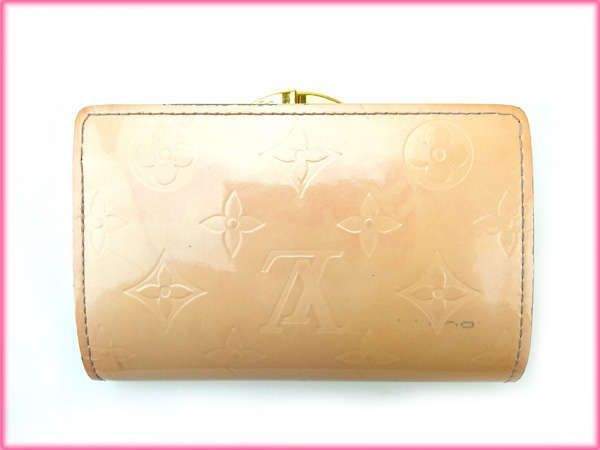 ルイヴィトン がま口財布 ポルトモネ ビエヴィエノワ ヴェルニ  