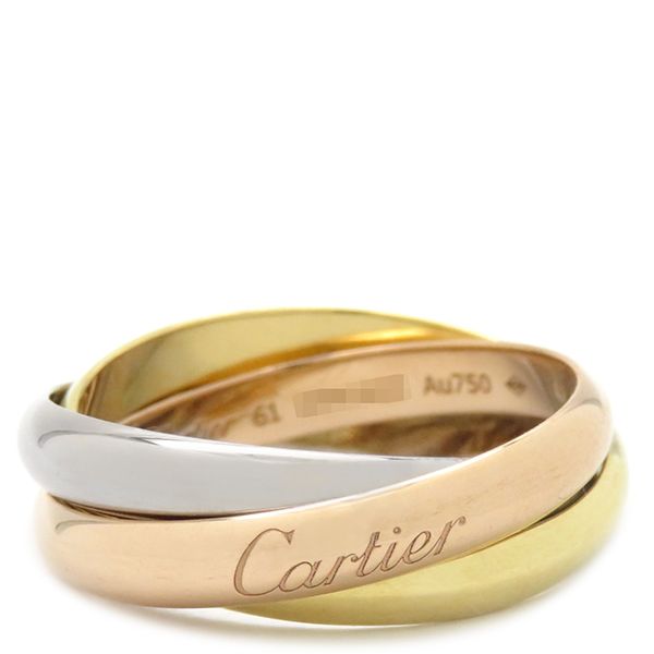 お値下げ❣️Cartier k18PGゴールド リング・指輪 証明書付き 161208-002-1-0.jpg
