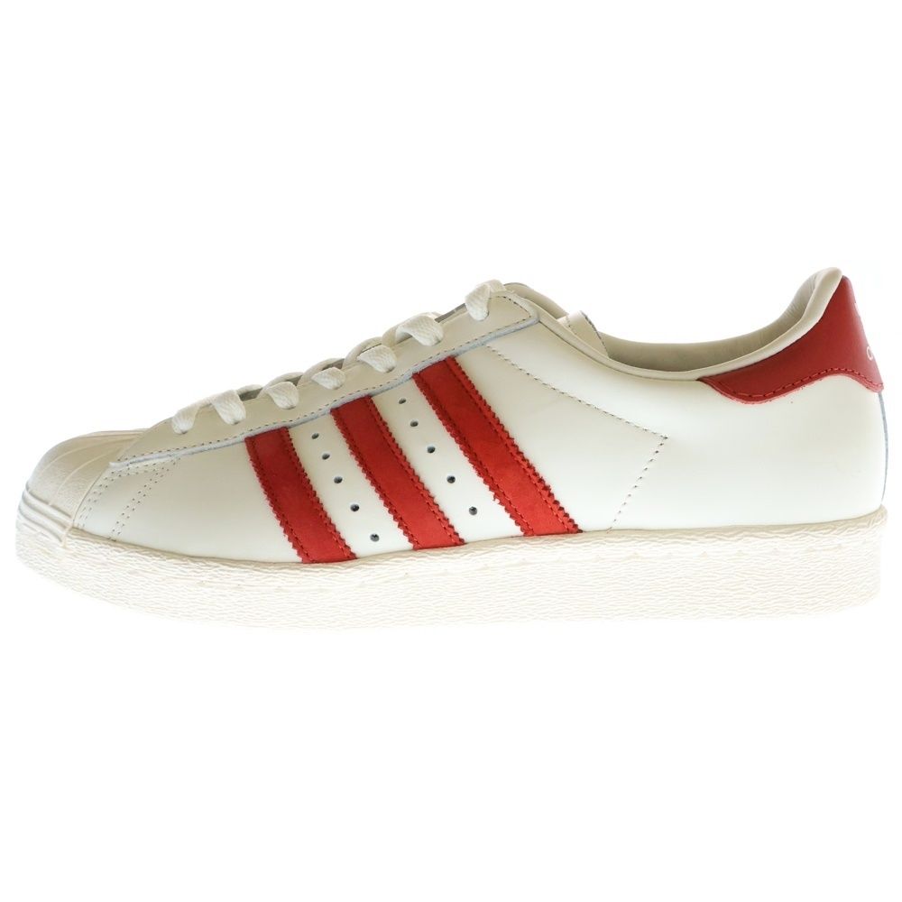adidas スーパースター 80s VINTAGE DX 白/赤B35982 SUPER STAR 80s DLX - スニーカーショップSKIT