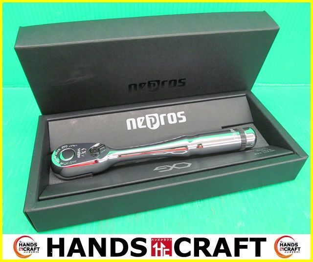 ☆ネプロス nepros 9.5sq ラチェットハンドル NBR390 未使用品 www