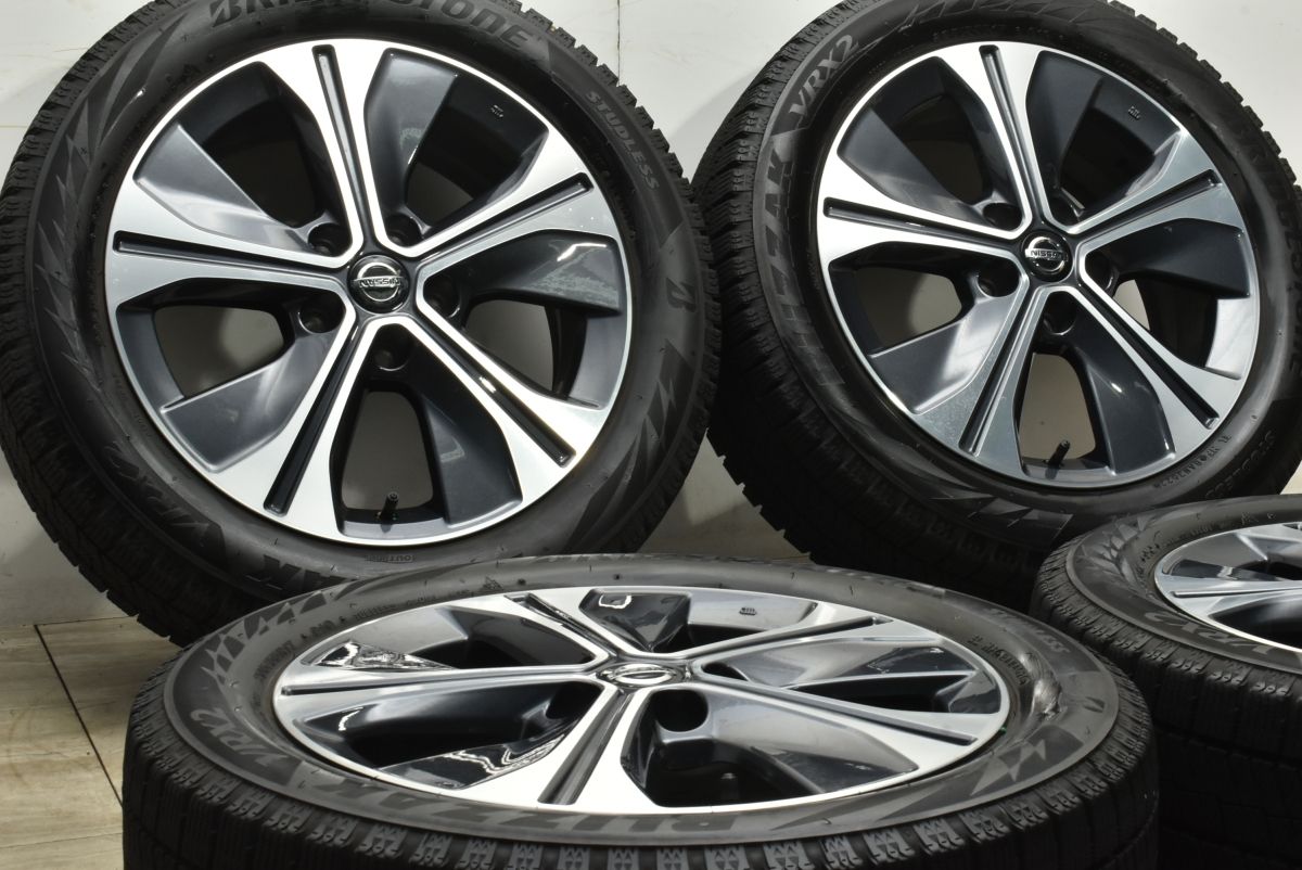 ニッサン キックス 純正 17in 6.5J 45 PCD114.3 ブリヂストン ブリザック VRX2 205|55R17 ジューク 流用 スタッドレス