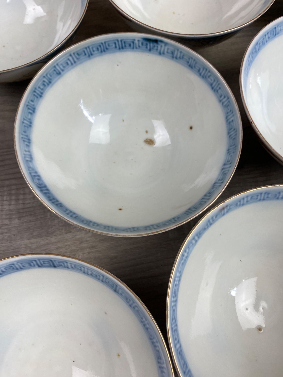  伊万里焼 錦手茶漬茶碗 蓋付き茶碗 14客 飯碗 食器