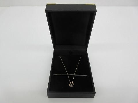 エメラルド ダイヤモンド ネックレス K 10 イエローゴールド D 0.01 ct レディース