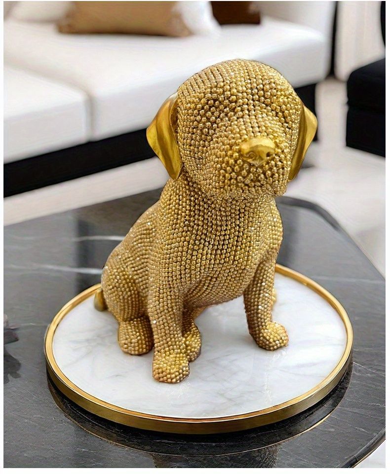 ポインター 犬 金 インテリア 置物 エレガント 143-138-019 置物 オブジェ 犬 いぬ ドッグ 室内 インテリア エレガント 高級感