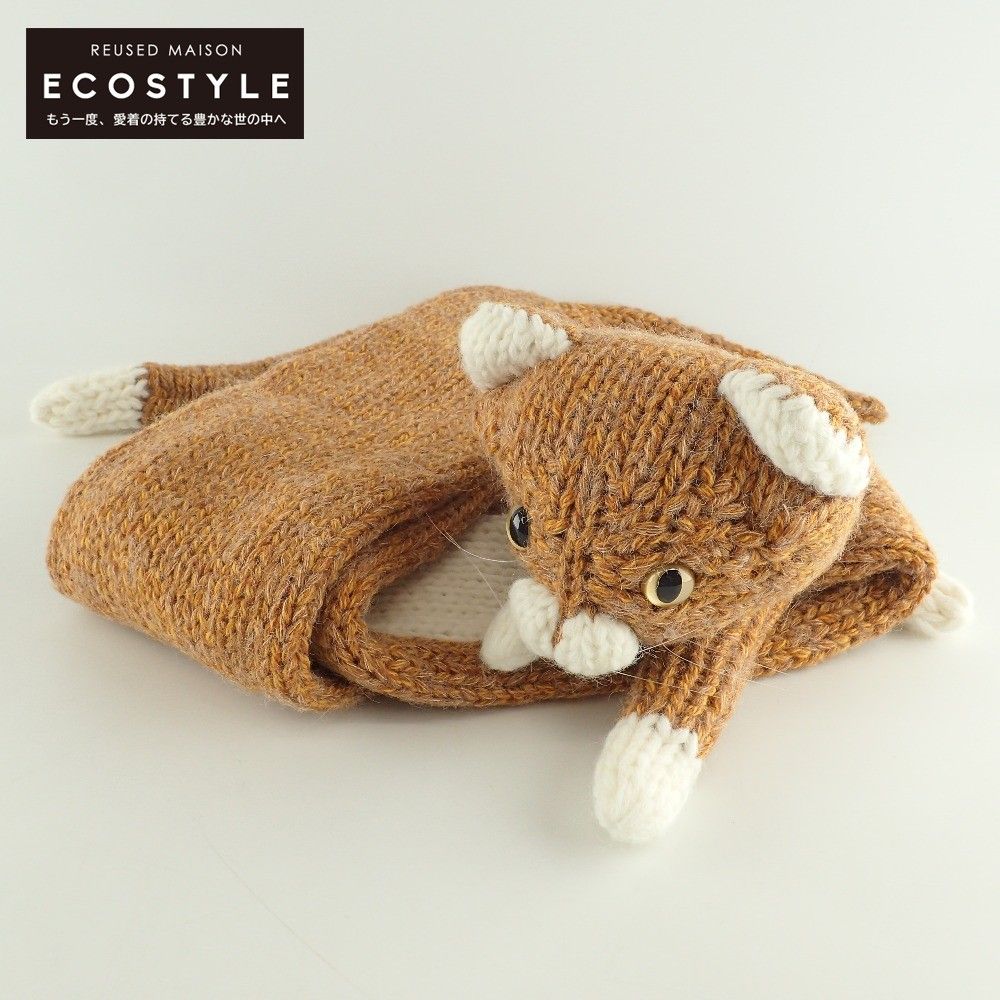 doublet STUFFED CAT HAND-KNITTING SCARF - マフラー