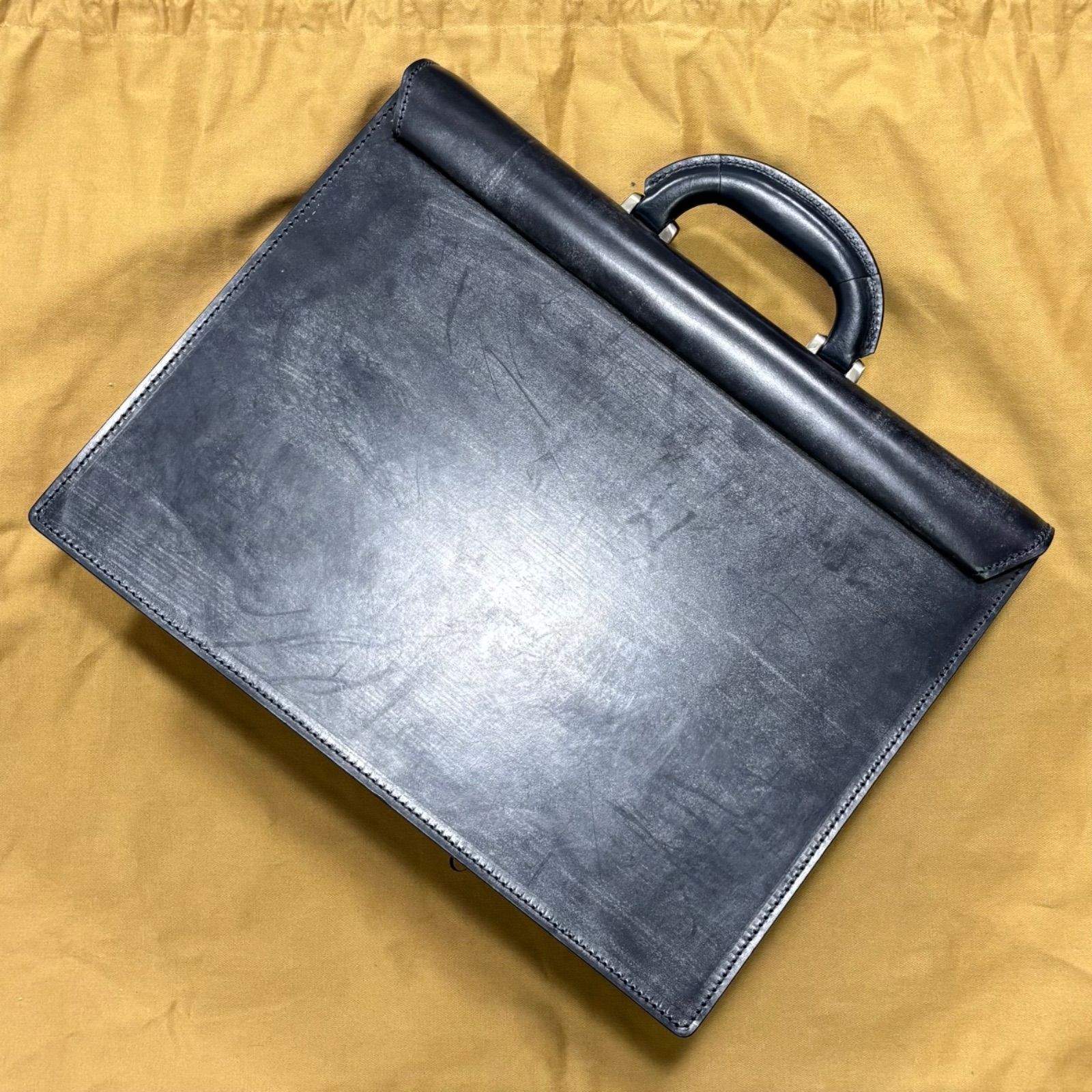 ココマイスター　ブライドル　ビジネスクラシック　ブライドルレザー　ネイビー ココマイスターブライドルビジネスクラシックブライドルレザーネイビー