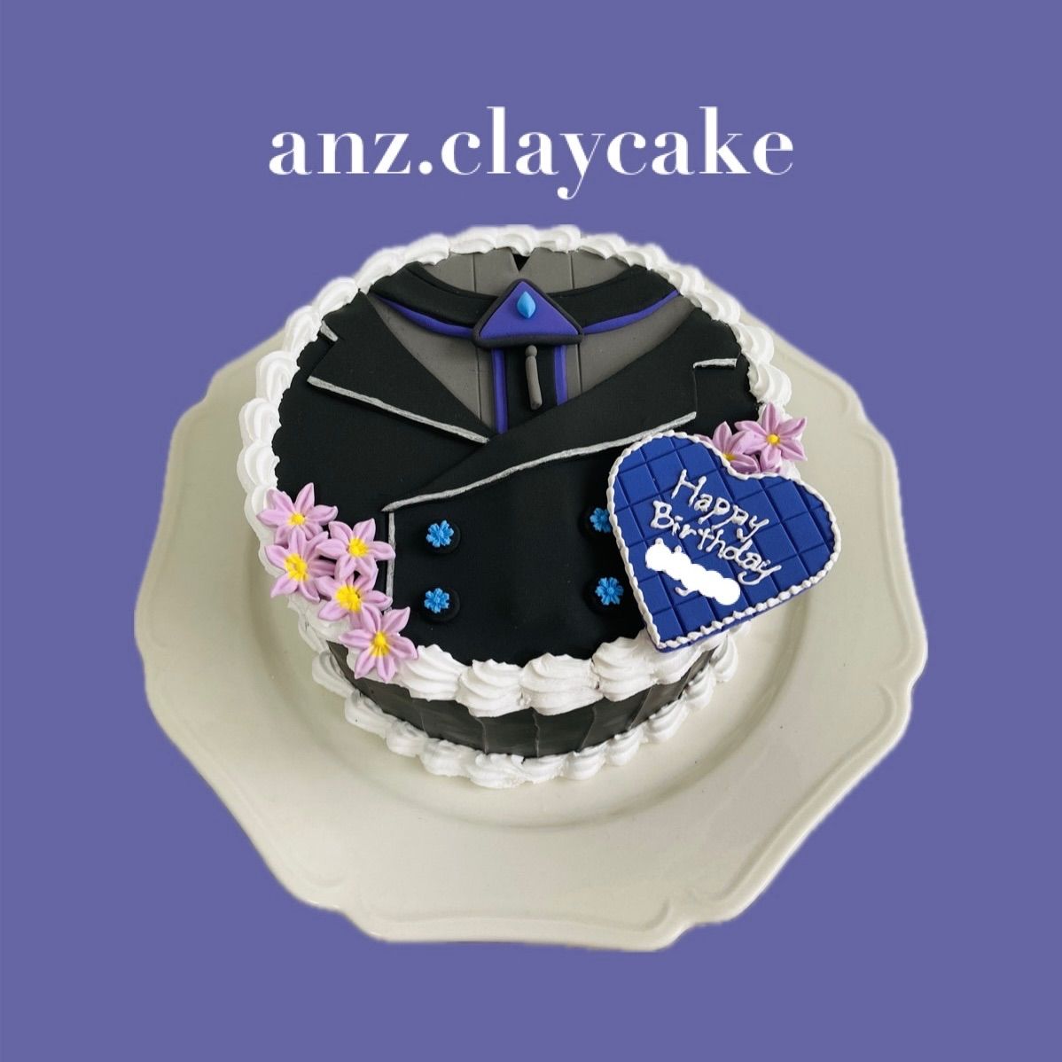 【赤字覚悟】美品　クレイケーキ　オーダーメイド品　記念日　誕生日　おうちフォト ⭐︎ チェリー🍒ちゃん🍒❤️ ⁡ ✿ℍ𝕒𝕡𝕡𝕪 𝔹𝕚𝕣𝕥𝕙𝕕𝕒𝕪
