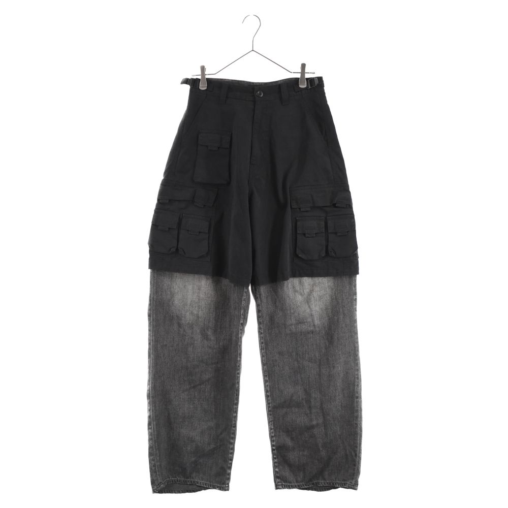 BALENCIAGA バレンシアガ 21AW Hybrid Cargo loose-fit trousers Pants