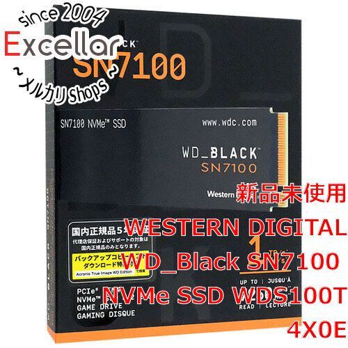 bn 16 Western Digital製 SSD WD_Black SN7100 NVMe SSD WDS100T4X0E 1TB