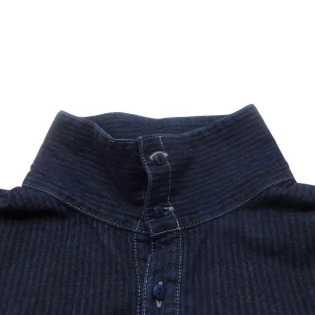 TENDERLOIN DENIM HB MOCK NECK SHT モックネック TENDERLOIN（テンダーロイン） DENIM HB MOCK NECK SHT デニム シャツ