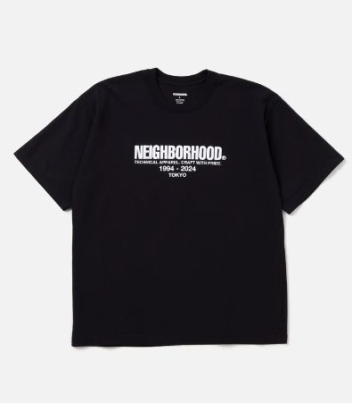 【Neighborhood】25SS NH TEE SS-2 ロゴ Tシャツ 白 黒 すぐ届く NH . TEE SS-2