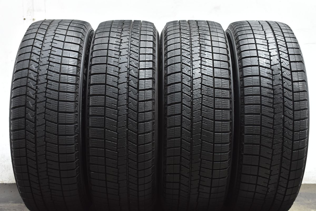 美品 バリ溝】レイシア 17in 7J +48 PCD114.3 ダンロップ