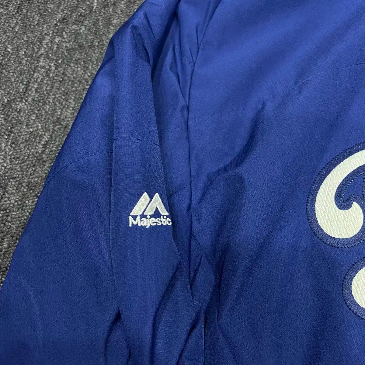 ドジャース マジェスティック トラックジャケット L ジャージ ブラック