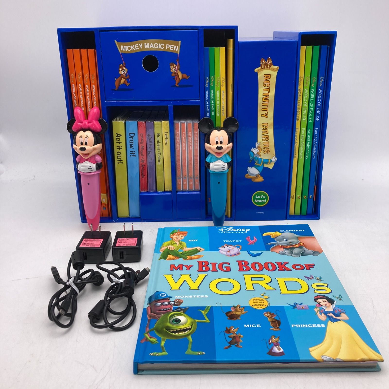 ミッキーマジックペンセット＆アドベンチャー ディズニー英語システム 805323