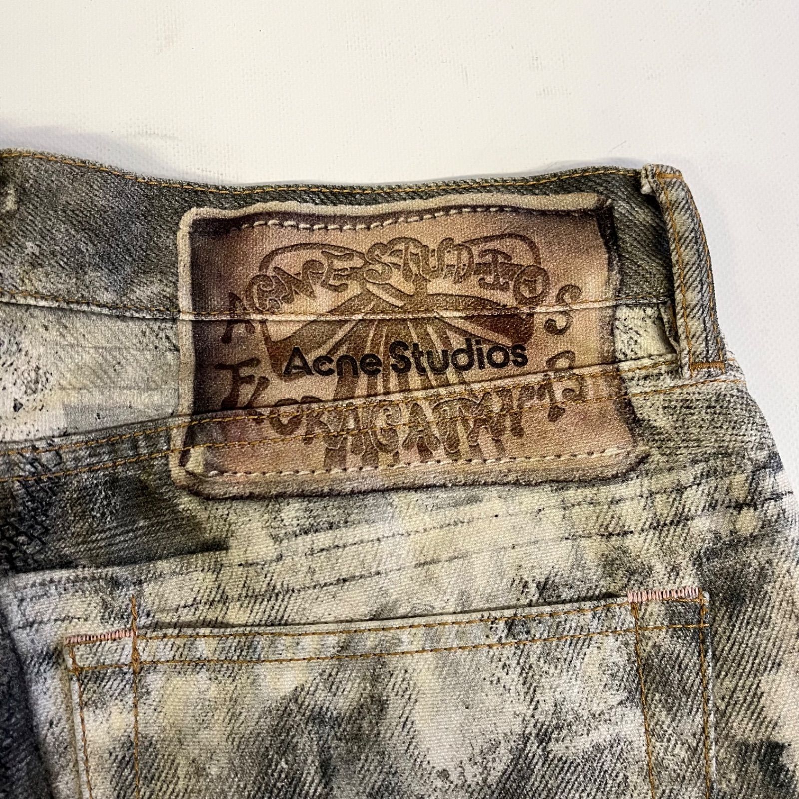 極美品】ACNE STUDIOS【1981M ルーズフィットトラウザーズ 】44
