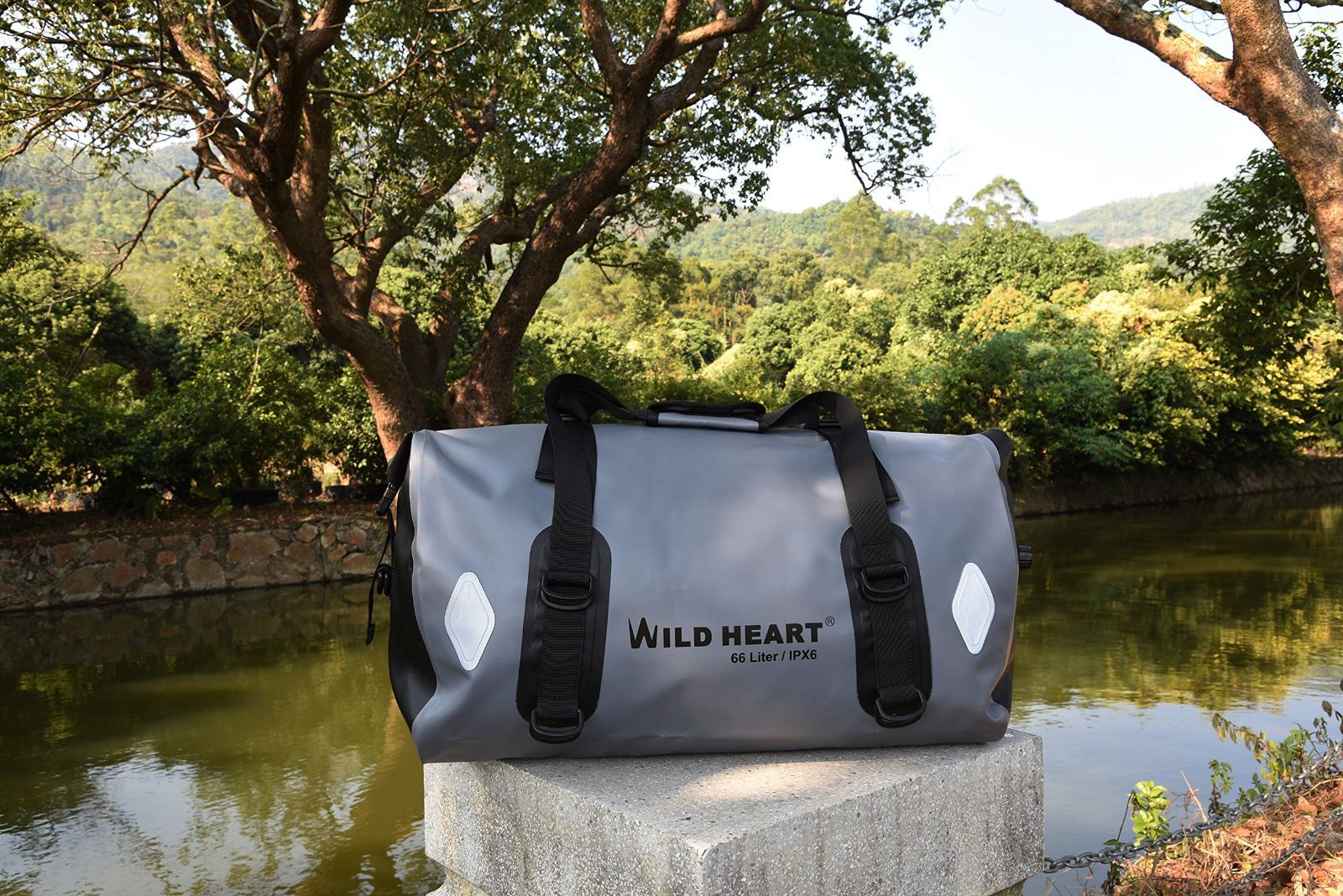 在庫処分】WILD HEART 防水 バッグ 55 L 77 L オートバイ ドライ