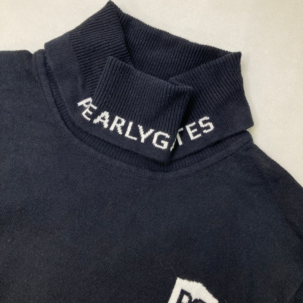 サイズ：5 PEARLY GATES パーリーゲイツ タートルネック ニット
