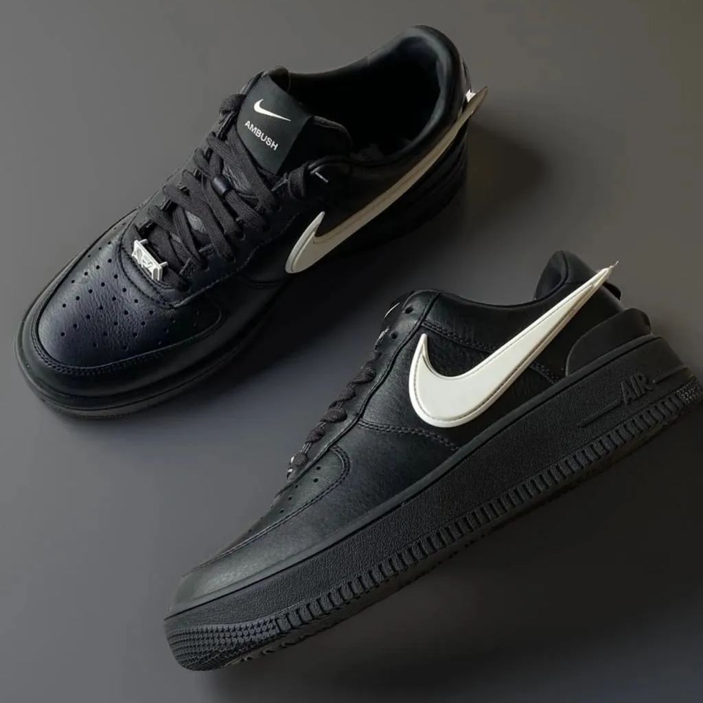 新品未使用 AMBUSH × Nike Air Force 1 Low Black DV3464-001 - メルカリ