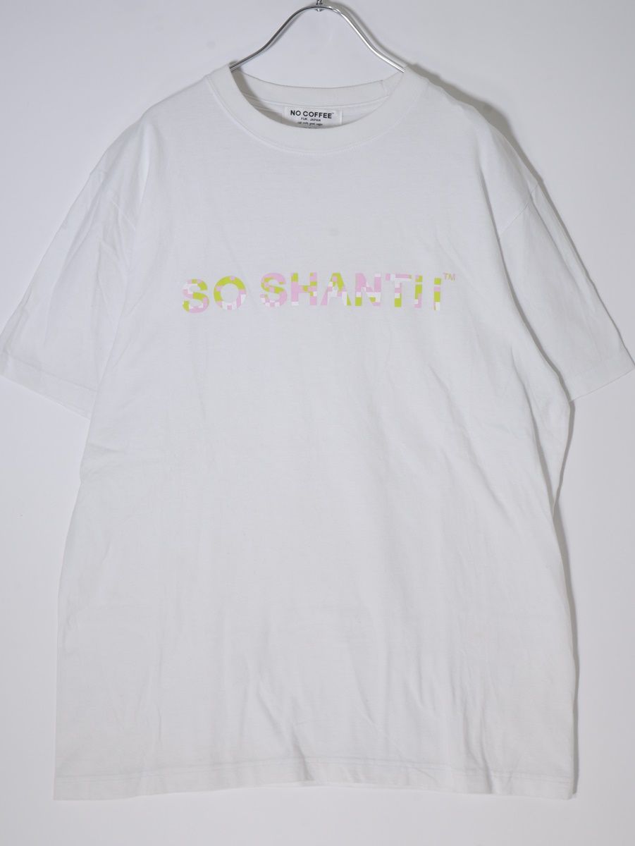 SHANTiiシャンティ NO COFFEE×plantica SO SHANTiiロゴプリントTシャツ【L】【MTSA68764】 - メルカリ