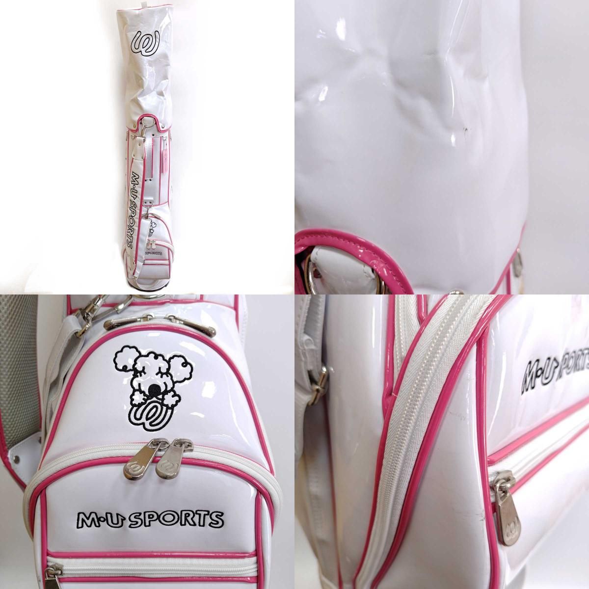 ミエコウエサコ 高品質 MU SPORTS ゴルフ キャディバッグ レディース