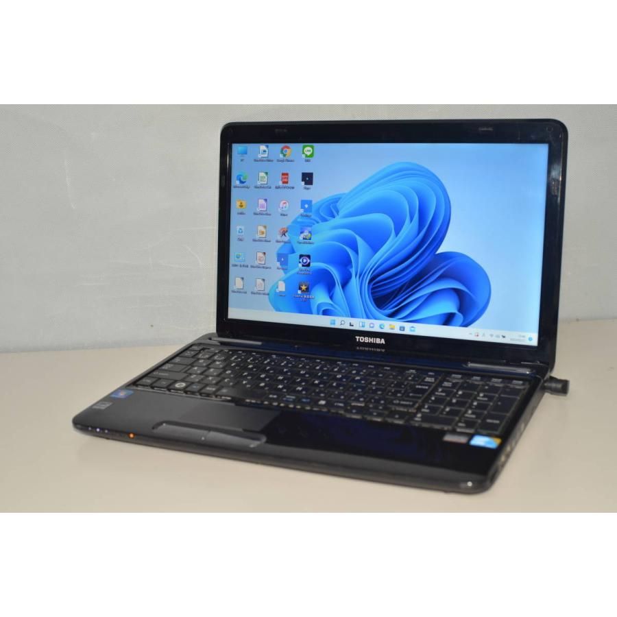 中古ノートパソコン 東芝 紅く T350/36AB 最新Windows11 office Core 