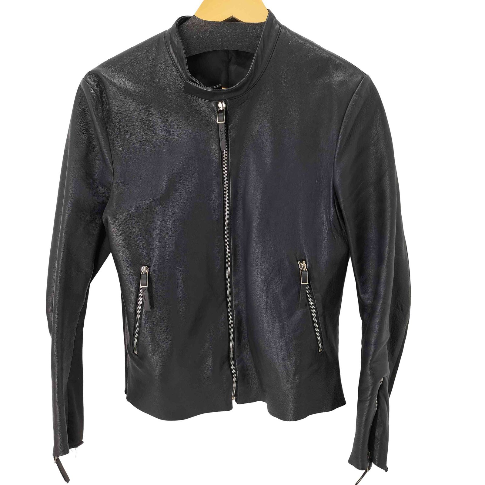 ポールスミス Paul Smith シングルライダースラムレザー