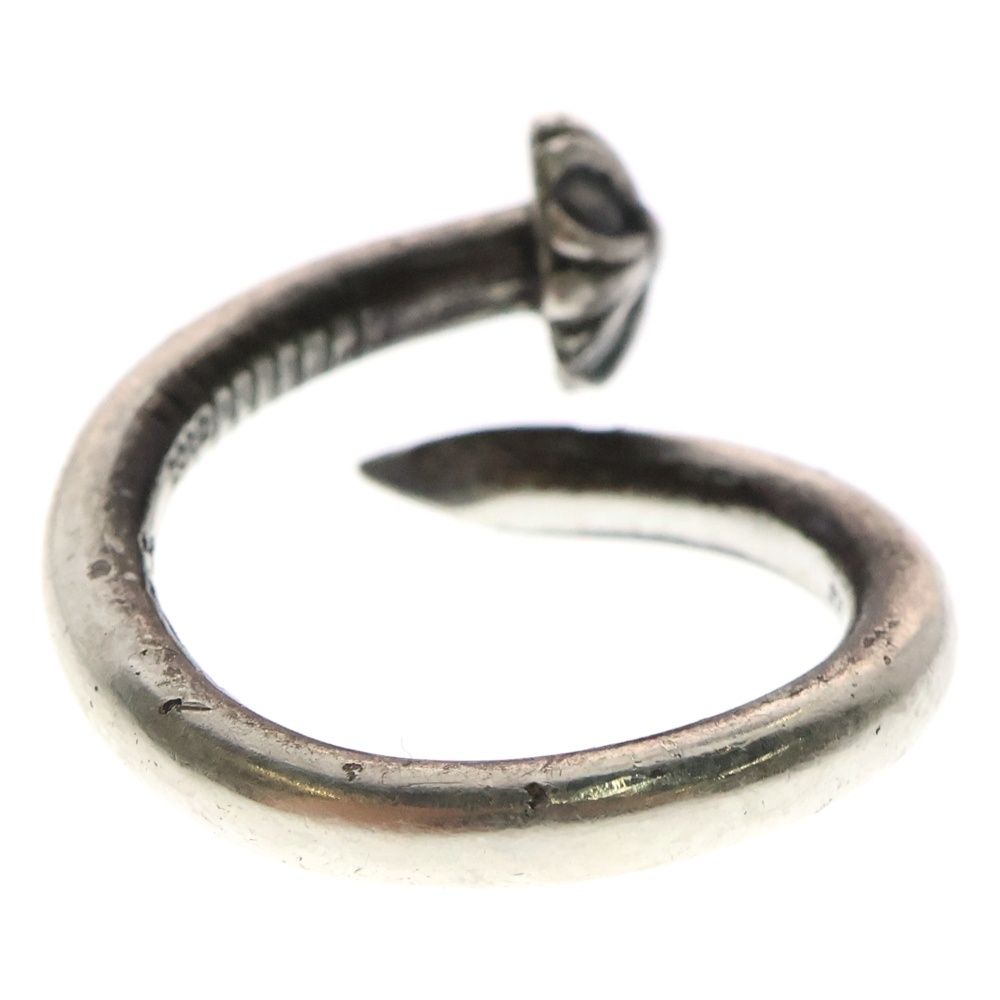 CHROME HEARTS クロムハーツ NAIL CRSBALL ネイル クロスボール リング シルバー BCA349