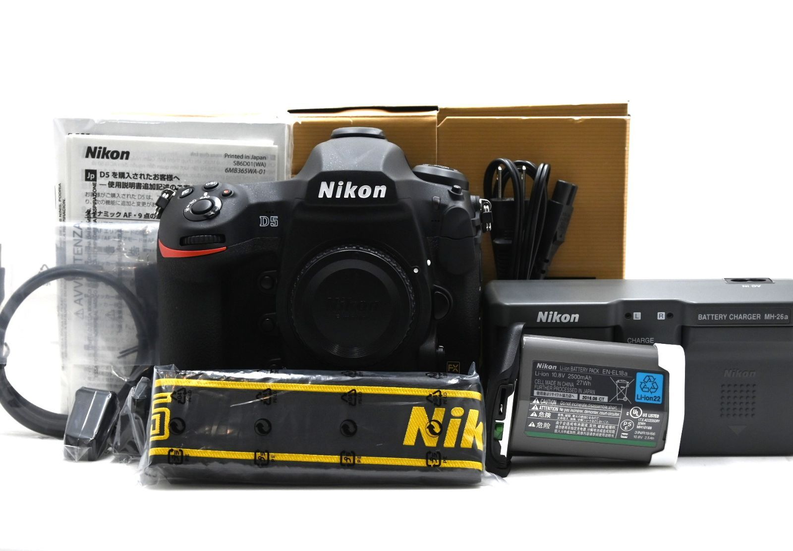 シャッター回数 4191 Nikon デジタル一眼レフカメラ D5 XQD-Type