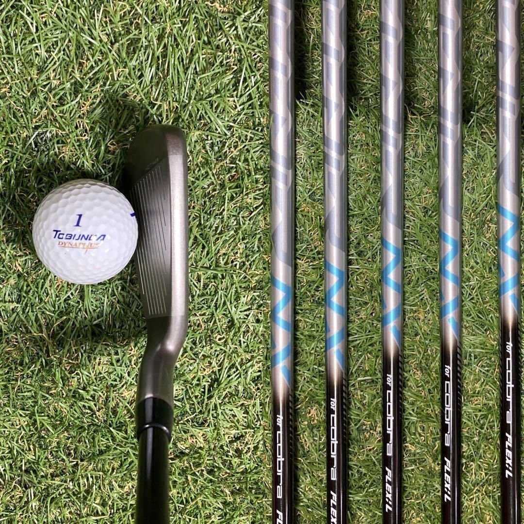 レディース　コブラ　ダークスピードアイアン5本　DARK SPEED 2024 コブラ DARKSPEED (ダークスピード) アイアン 5本セット (#6/#7/#8/#9