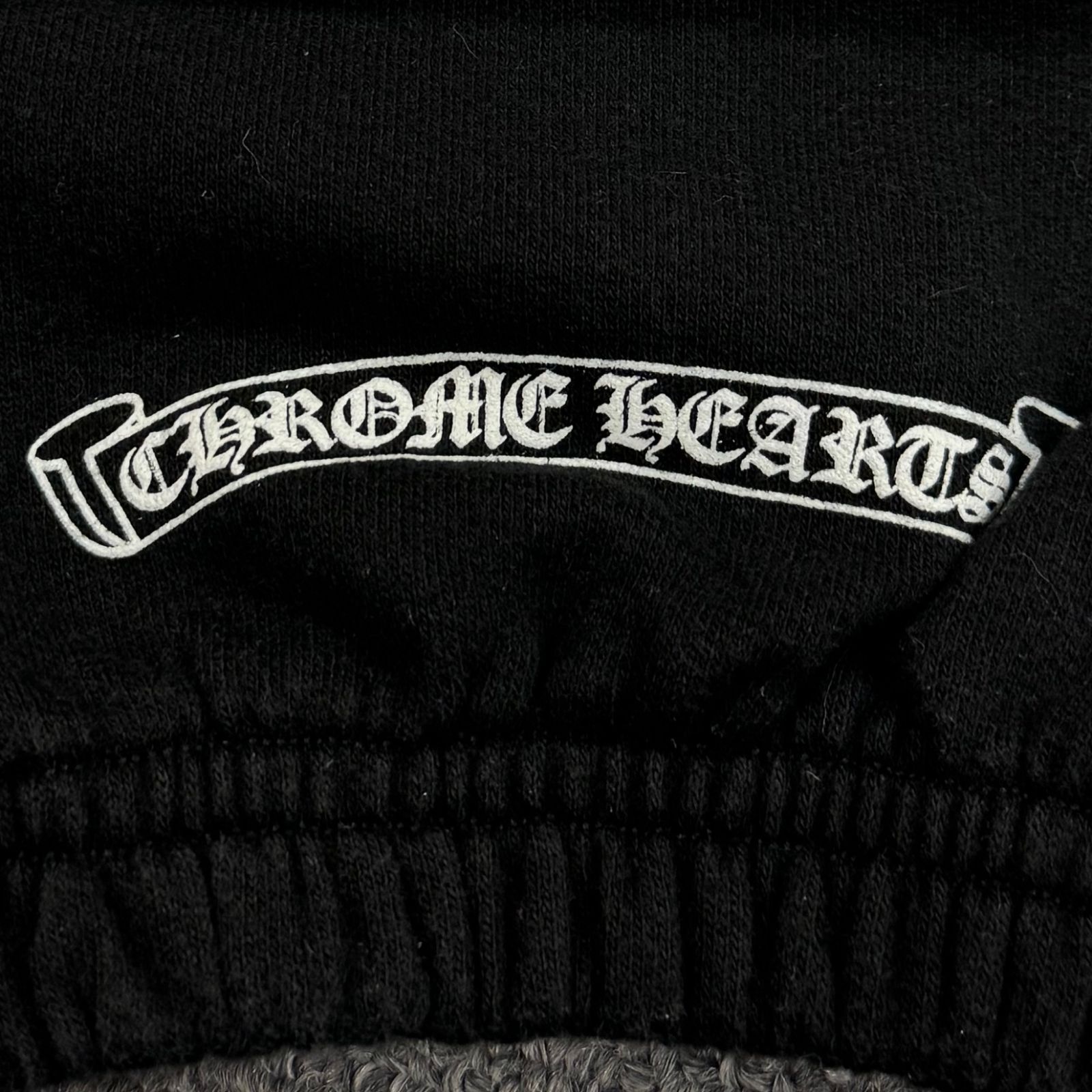 国内正規 CHROME HEARTS サイドロゴプリントスウェットパンツ イージー 