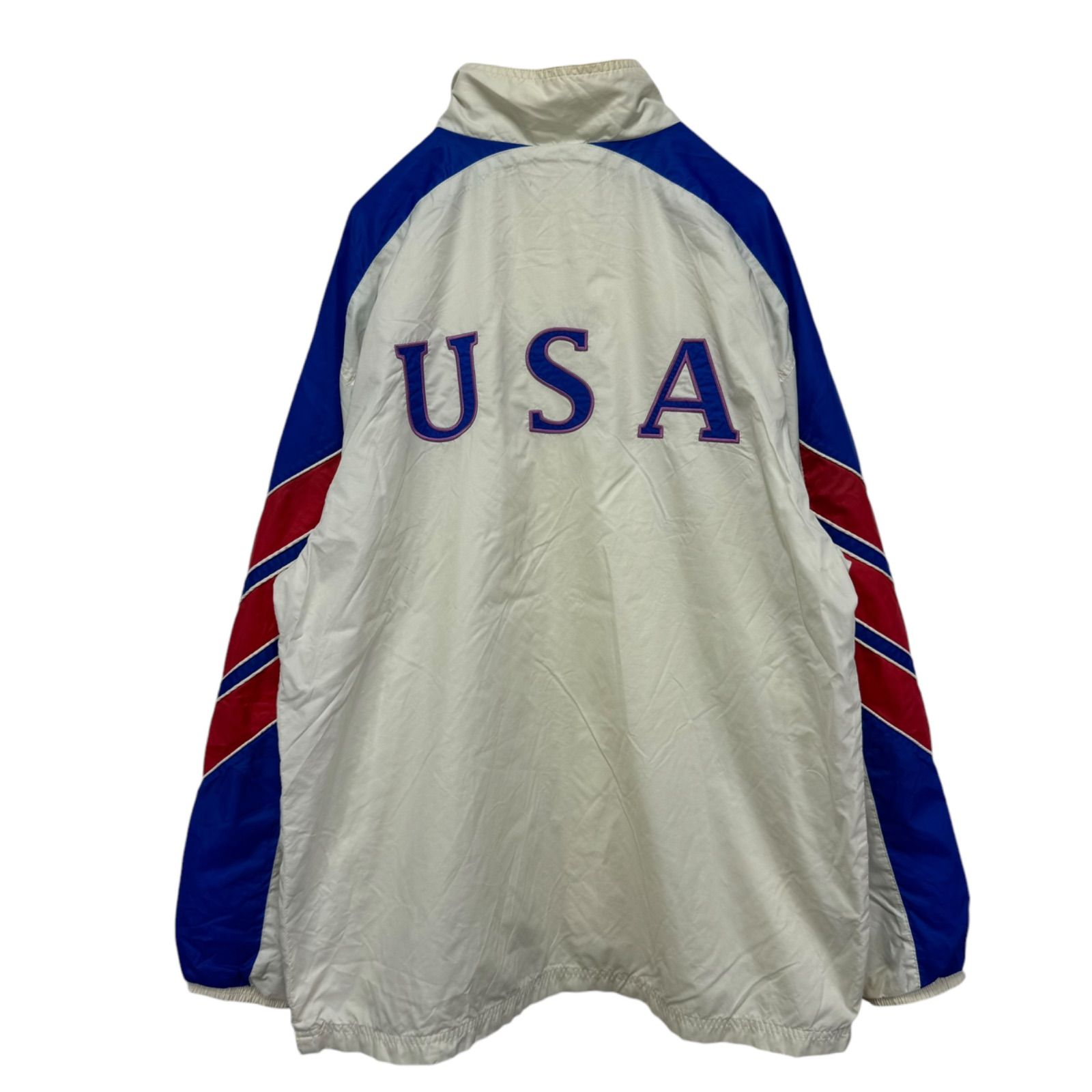 90s 1998 FIFA World Cup FRANCE adidas Logo Embroidery Nylon Zip-up Jacket  アディダス サッカー アメリカ代表 ナイロンジャケット 刺繍ロゴ ヴィンテージ 古着 - メルカリ