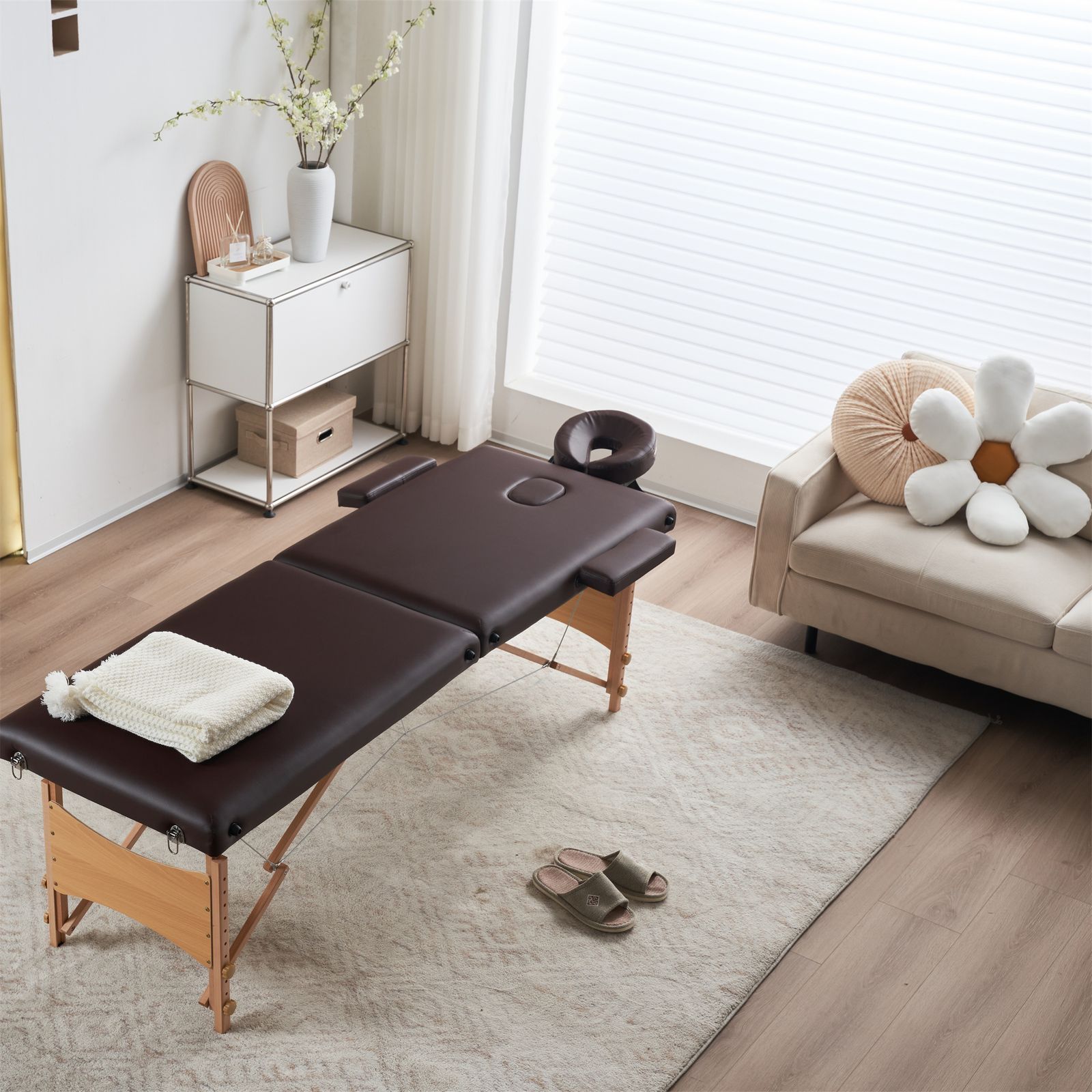 マッサージベッド 折りたたみ コンパクト 超軽量 エステベッド