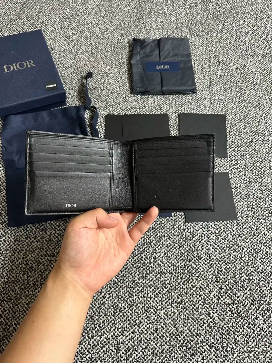 正規品 ディオール オブリーク ギャラクシー レザー ジップ カード