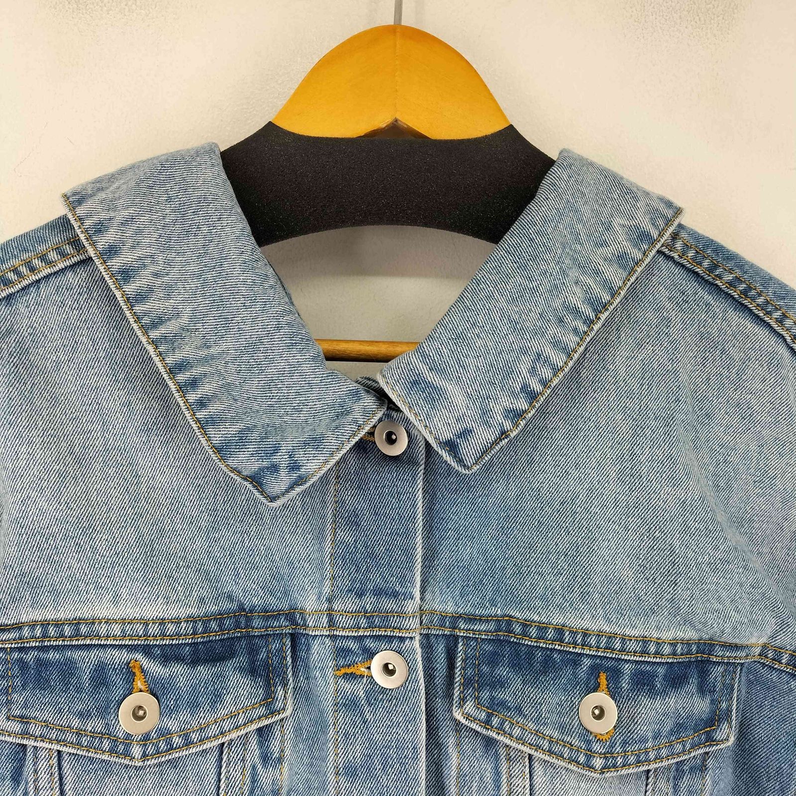 リリーブラウン Lily Brown 22SS バックリボン デニムジャケット 