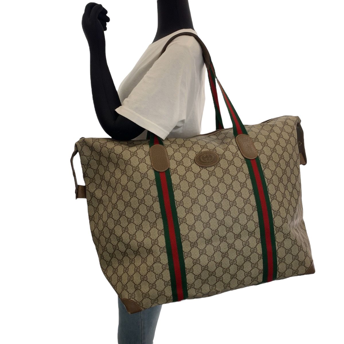【美品】オールドグッチ GGスプリーム ボストンバッグ e6f3b01ca6d110e11dd2b4dd4484c4