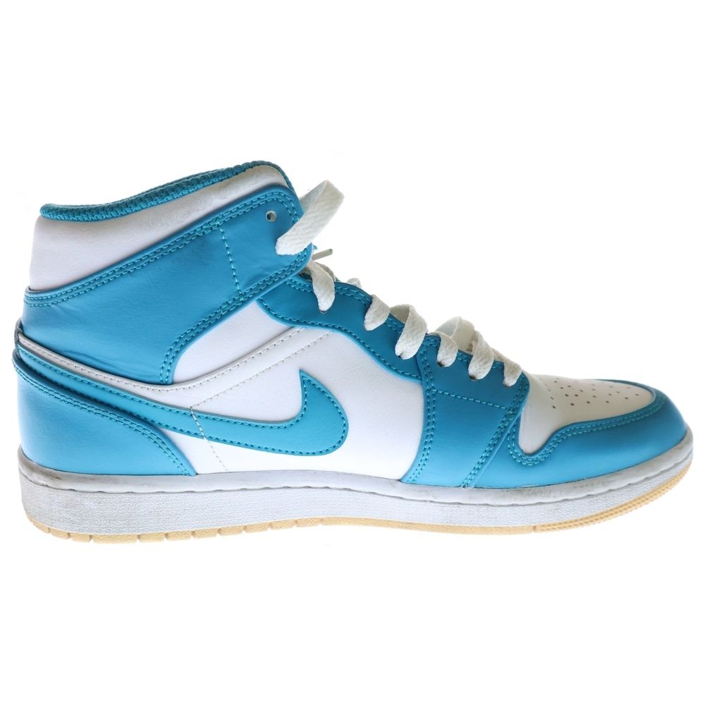 スニーカー Nike Air Jordan 1 Mid cut Aquatone DQ8426-400 Amazon | [ナイキ] エア ジョーダン 1 ミッド AIR JORDAN 1 MID