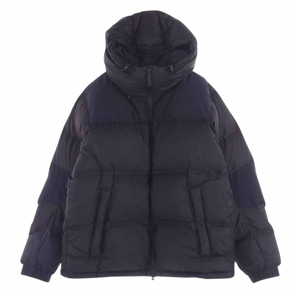 THE NORTH FACE ノースフェイス ダウンジャケット ND92162 WS NUPTSE HOODIE ウィンド ストッパー ヌプシ フーディー ダウンジャケット ブラック XL 【中古】